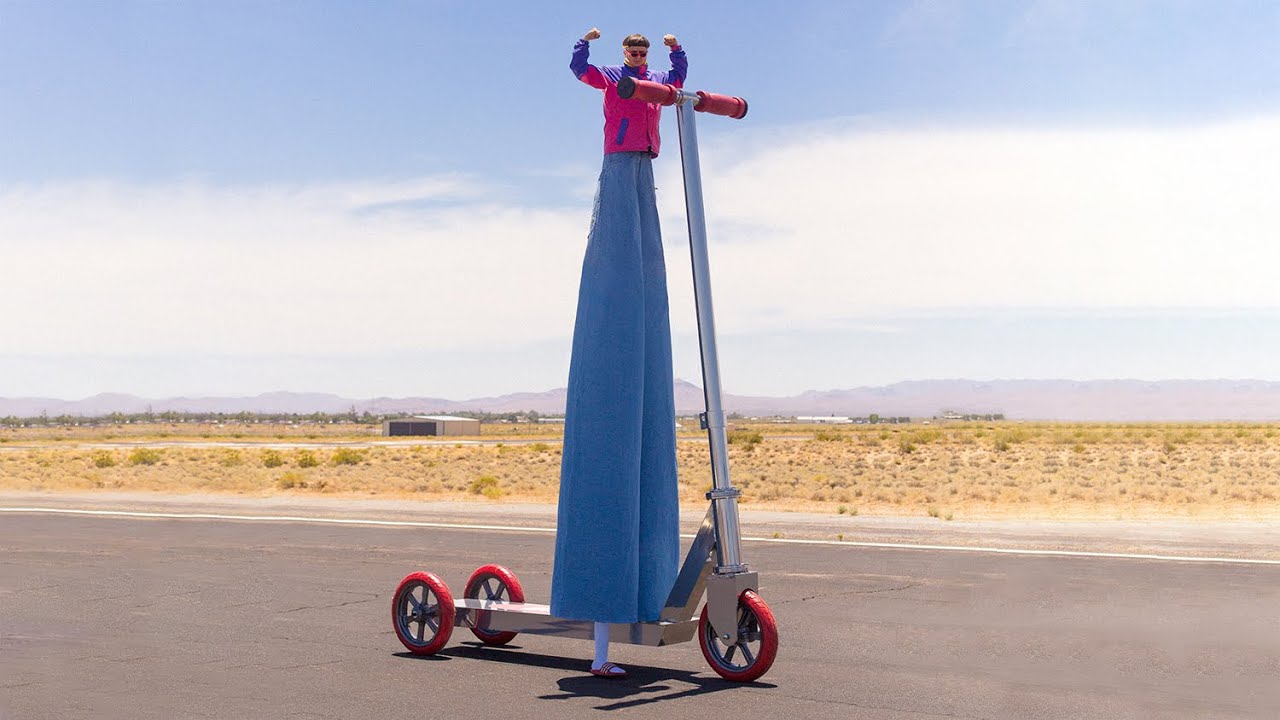 Biggest Scooter in the World: Ride the Mega-Scoot!