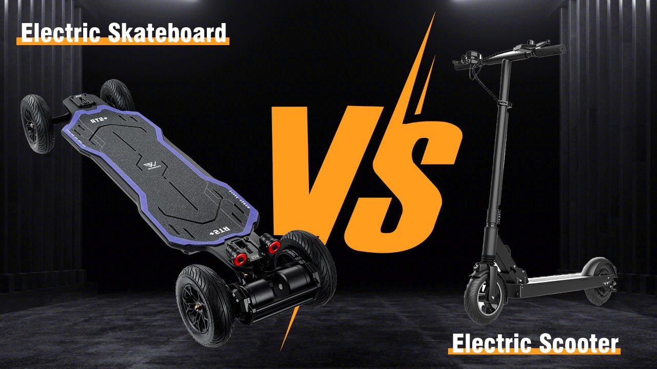 Electric Skateboard Vs Electric Scooter